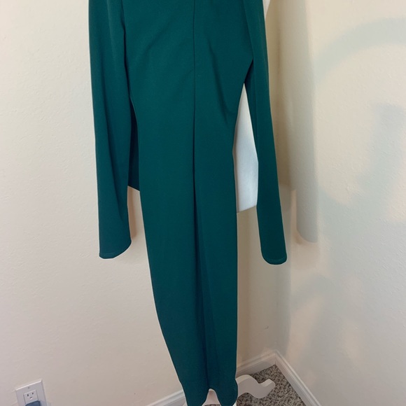 Fashion Nova Just The Way I Am midi Dress - Hunter - Picture 8 of 10